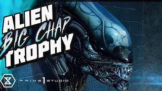 PRIME 1 STUDIO ALIEN BIG CHAP HEAD TROPHY 3D Wall Art Statue Review