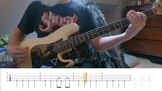 Ghost - Elizabeth - Bass Cover (with tab!)