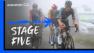 A Maiden Stage Win & New General Classification Standings! | Stage 5 of Tour de France | Eurosport
