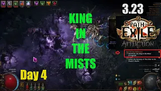[Path of Exile 3.23] King in the Mists Boss Fight & How To Find Stronghold - 1194