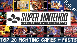 Top 20 Best SNES Fighting Games + FACTS