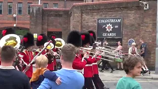 Band of the Coldstream Guards in Windsor 22 Jul 2023 - "Guards Armoured Division"