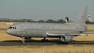 Royal Air Force Lockheed L-1011 TriStar Taxi & Takeoff