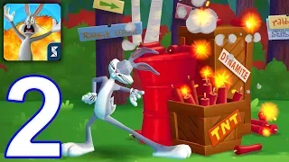 Looney Tunes™ World of Mayhem - Gameplay Walkthrough Part 2 -  Forest Act 1 1-7 (Android Ios)