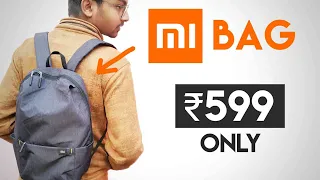 Mi Backpack Review India in Hindi | Xiaomi Bag Unboxing | Waterproof Test
