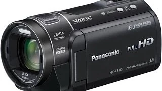 Обзор видеокамеры Panasonic HC-X810