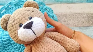 Amigurumi plush bear free crochet pattern