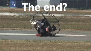I crashed my paramotor at an airshow in front of 6000 people