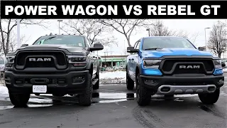 2022 Ram 1500 Rebel GT Vs 2022 Ram 2500 Power Wagon: Why Are These Trucks The Same Price?!?