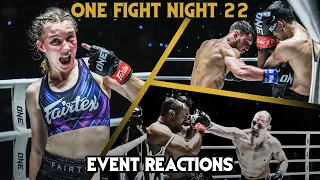 ONE Fight Night 22: Smilla Sundell vs Natalia Diachkova | She Lost Her Belt! | Event Reaction