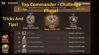 Top Commander Challenge Phase - Tricks and Tips! | Doomsday: Last Survivors