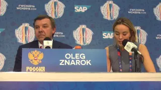 "Отмененный гол Овечкина? Я надеюсь, это были квалифицированные судьи..." (интервью Знарка)