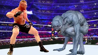 FULL SEGMENT - WWE 2k23 Brock Lesnar vs Homuncul