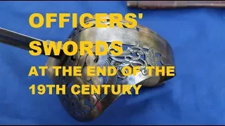 European military officers' swords of the 1880s and 1890s