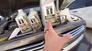 Oil change on Ram 1500 with 5.7 Hemi (2009-2018), (2019-present) Classic