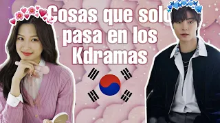 COSAS QUE SOLO PASAN EN LOS KDRAMAS []Corea de sur[]😁❤💋