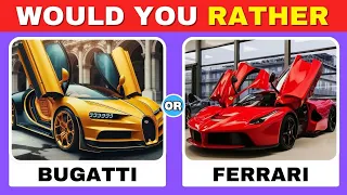 Ultimate Luxury "Would You Rather" Challenge 🔥 #WouldYouRather #MindVsBody #toughchoices