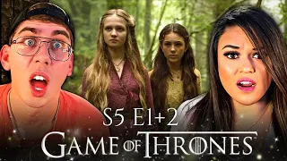 We Wish You Good Fortune In The Wars To Come GAME OF THRONES [REACTION] [5x1] [5x2]