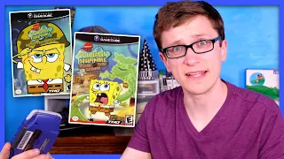 A Look Back at SpongeBob Games - Scott The Woz Segment