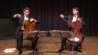 J.Barrière: Sonata for 2 Cellos | Offenbach Cello-Duo (live)