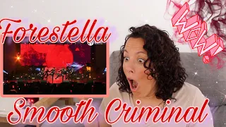 Reacting to FORESTELLA | Smooth Criminal - 2022 FORESTELLA FESTIVAL Monitor Cam | IM Falling INLOVE
