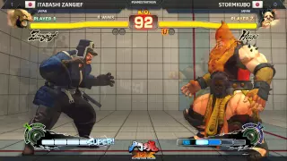 TWFM2015 TOP 8 WINNERS - ITABASHI ZANGIEF VS STORMKUBO