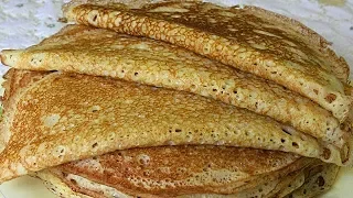 ДРОЖЖЕВЫЕ  БЛИНЫ. Ажурные, нежные, сдобные/Yeast pancakes