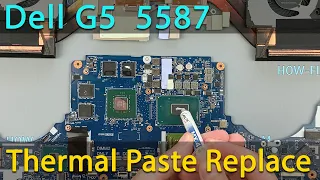 Dell G5 5587 Disassembly, Cleaning and Thermal Paste Replacement