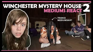 Winchester Mystery House - Is CelinaSpookyBoo a Trance Medium? | Mediums React to Sam and Colby PT2