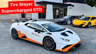 INTRODUCING WOLRDS FIRST SUPERCHARGED LAMBORGHINI STO … MY NEXT TIRE SLAYER? *840HP*
