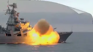 Ukraine smashed Russian war ship