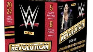 New Release!!! 2022 WWE Panini Revolution Debut edition Wrestling WWE trading card hobby box