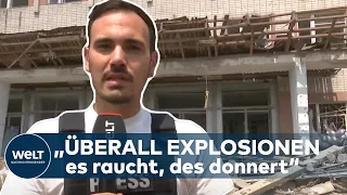 UKRAINE-KRIEG: „Es kann überall einschlagen“ - WELT-Reporter Naber über die Lage im Donbass