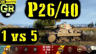 World of Tanks P26/40 Replay - 11 Kills 2.4K DMG(Patch 1.4.0)