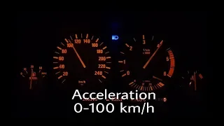 BMW 530d E39 (193HP) - Acceleration 0-100 km/h