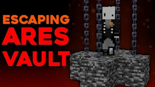 Escaping Minecraft's Deadliest Prison (ares vault) ft. jjkay03