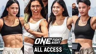 ONE Fight Night 20 Vlog 📹 HISTORIC All-Women's Card