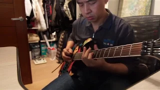 Andy James - What lies beneath guitar solo cover from Taiwan