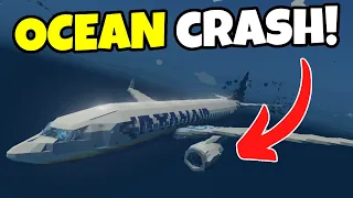 I Lost ALL CONTROL OF THE  PLANE In Stormworks Plane Crash Survival!