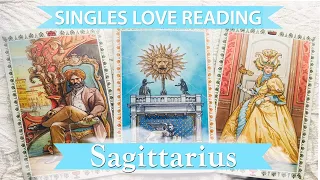 Sagittarius Singles - The right place and time. A new love is interested in you