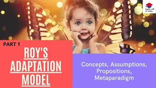 Roy's Adaptation Model (Theorist, Concepts, Assumptions, Propositions, Meta paradigm) PART :1