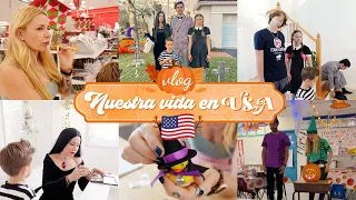 🇺🇸 HALLOWEEN en ESTADOS UNIDOS 🎃 Truco o Trato y mucha diversión con amigos 👻 VLOG DIARIO