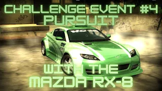 Need For Speed Most Wanted Challenge Series Event #4 : With Mazda RX-8 Pursuit Gameplay