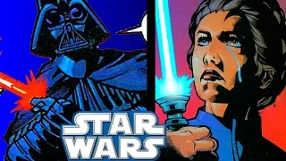 Leia ATTACKS Darth Vader With Kenobi's Lightsaber - Star Wars Infinities Explained