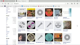 Discogs Introduction Tutorial  Part 1 Landing page / Vinyl Comminty