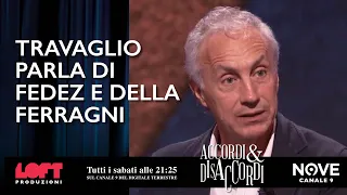 Travaglio parla di Fedez e della Ferragni