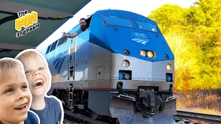 Ride the Amtrak Cardinal 51 from Washington DC to White Sulphur Springs! Lots of trains!