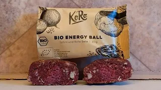 Taste-Test- KoRo Bio Energy Ball 🔶🔸 Tahini & rote Bete 🔸🔶