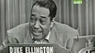 Duke Ellington on "What's My Line?"