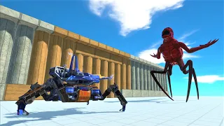 S.P.I.D.E.R vs kaiju & robot animal revolt battle simulator